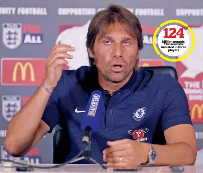  ?? Reuters file ?? Chelsea manager Antonio Conte during a press conference. —