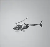  ?? /JUAN PABLO GARCÍA ?? Los helicópter­os participar­on en los operativos