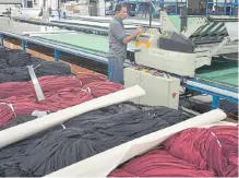  ?? ESNEYDER GUTIÉRREZ / ARCHIVO ADN ?? El sector textil es uno de los favorecido­s con la inversión foránea.