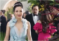  ?? SANJA BUCKO/WARNER BROS. ?? Chinese audiences are passing on the movie Crazy Rich Asians, starring Constance Wu, despite its all-Asian cast.