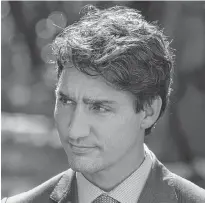  ?? 123RF.COM PHOTO ?? Prime Minister Justin Trudeau