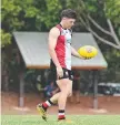  ??  ?? Crocs’ Nik Rokahr stood out. Picture: Tymunna Clements/ AFLNT Media