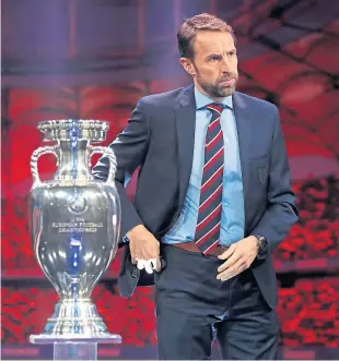  ?? Picture: PA. ?? Gareth Southgate’s only focus is to get out the group stages.