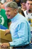  ?? Scott Morgan / Associated Press ?? Libertaria­n Gary Johnson