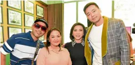  ??  ?? Bang Pineda, MayorMylyn Pineda, Dr. Vicki Belo andDr. Hayden Kho