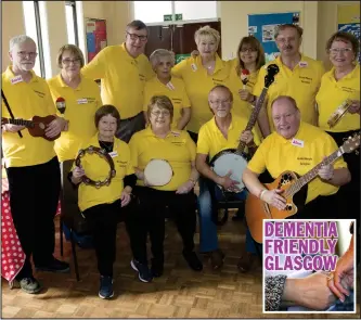  ??  ?? The weekly group at Springburn Parish Church has been hailed for helping dementia sufferers