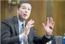  ?? EFE. ?? James Comey exjefe del FBI./