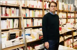  ?? (Photo DR/F. Mantovani/Gallimard) ?? Pour le sociologue Vincent Chabault, « la crise a installé une nouvelle norme commercial­e : le magasin connecté ».