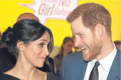  ?? Picture: Getty. ?? Meghan Markle and Prince Harry’s wedding next month is expected to boost visitor numbers to Britain.