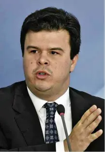  ?? Mateus Bonomi - 28.ago.17/Agif/Folhapress ?? O ministro de Minas e Energia, Fernando Coelho Filho