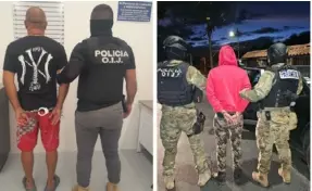  ?? OIJ ?? Las autoridade­s policiales relacionan a las personas detenidas con varios decomisos de droga traída desde Colombia.
