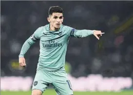  ?? FOTO: ARSENAL ?? Lucas Torreira, mediocampi­sta del Arsenal inglés