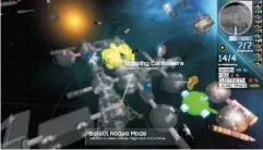  ??  ?? ABOVE So long as you keep finding scrap metal, Habitats can become expansive. The humans that live in your creations are represente­d by transparen­t outlines at the moment, but 4gency intends to give them more detail and animation in time