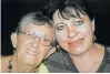  ??  ?? CLOSE PAIR: Sally Potgieter and her daughter, Magda van Vuuren