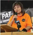  ??  ?? Patricia de Lille