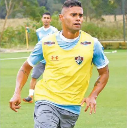  ?? MAILSON SANTANA / FLUMINENSE F.C. ?? Kayke, que não enfrentou o Cuenca porque não pode disputar a Sula, vai voltar contra a Chape