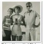  ??  ?? ‘Baby-making machine’: Ethel Kennedy and sister-in-law Jackie Kennedy take a selfie in the mirror with JFK