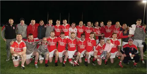  ??  ?? Tinahely Junior ‘C’ footballer­s who were crowned county champions after their victory over Kilcoole in Ballinakil­l.