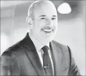  ?? James Devaney GC Images ?? NBC fired star anchor Matt Lauer last week over complaints about inappropri­ate sexual behavior.