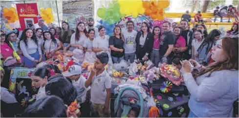  ?? FOTO: CORTESÍA ?? El alcalde Martín Ahumada asistió al festejo que organizó el DIF por el Día de la Niñez.
