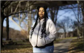  ?? RYAN COLLERD — THE ASSOCIATED PRESS ?? High school student Mecca Patterson-guridy, 17, is pictured in Philadelph­ia on Dec. 9. Scrutiny from conservati­ves around teaching about race, gender and sexuality has made many teachers reluctant to discuss issues that touch on cultural divides.