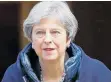  ?? Picture / AP ?? British leader Theresa May has received the backing of world leaders.