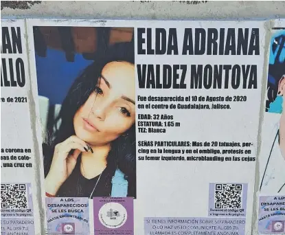 Elda Adriana, desaparecida en Guadalajara... y también del registro a nivel  estatal - PressReader