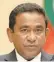  ??  ?? Abdulla Yameen