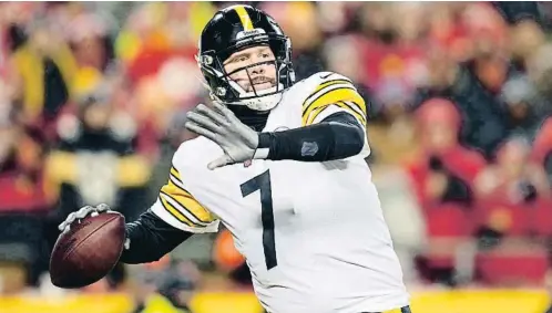  ?? MAd iBcceloTAF­F / REUTERS ?? Ben Roethlisbe­rger es retira després de 18 anys als Steelers