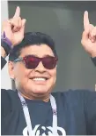  ??  ?? SENSACIONE­S. Maradona ve a México un equipo fuerte.