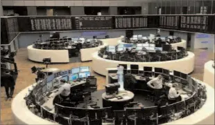  ?? -AFP ?? LONDON
Europe’s main stock markets steadied at the start of trading on Friday, with all eyes on key US jobs data released ahead of the weekend.