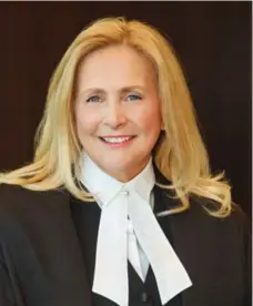  ?? ALBERTA COURTS/THE CANADIAN PRESS ?? Justice Sheilah L. Martin has been named to the Supreme Court of Canada.