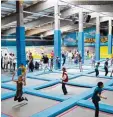  ?? Foto: Air Hop ?? In Augsburg soll eine große Trampolin halle entstehen.