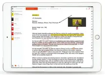  ??  ?? iAnnotate 4 makes a great companion for iPad Pro with Apple Pencil.