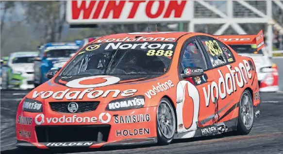  ?? Photo: Mark Horsburgh ?? Jamie Whincup can win the V8 Supercar championsh­ip if he ends the second race today leading the title by more than 300 points.