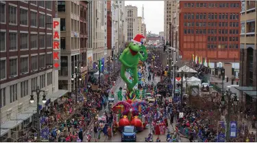  ?? PHOTOS COURTESY OF THE PARADE COMPANY ?? For the first time in more than 80 years, America’s Thanksgivi­ng Parade will not roll down the streets of Woodward Avenue in Detroit. Instead it will be shown as a special television broadcast on WDIV-TV (Channel 4) starting at 9 a.m.