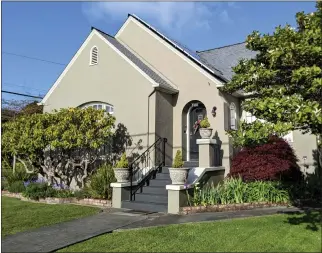  ?? ?? This 1932 Period Revival house was featured on the Eureka Heritage Society’s 2019 home tour. It is located at 2405 E St.