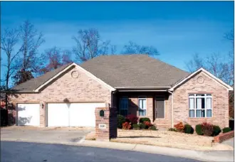  ?? CODY GRAVES/Arkansas Democrat-Gazette ?? This home, located at 2800 Amber Cove in Sherwood, has about 2,440 square feet and is listed for $263,500 with Candy McMahon of Coldwell Banker RPM, North Little Rock. No open house is planned for today. For more informatio­n or to schedule a private...