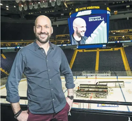  ?? PHOTO D’ARCHIVES, SIMON CLARK ?? Martin Matte, photograph­ié ici le 1er mars dernier au Centre Vidéotron, terminera cette semaine la courte tournée de son dernier spectacle. Il entend consacrer les prochains mois à d’autres projets.