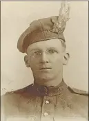  ?? SUbMiTTed ?? William Guinan, John Guinan’s uncle and a resident of Truro, fought at Vimy without sustaining an injury. Subsequent­ly, he died in battle five weeks later.