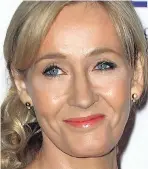  ??  ?? A treat’s in store for fans says Rowling