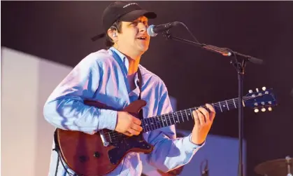  ?? Photograph: Lorne Thomson/Redferns ?? Underdog triumph … Jamie T at Finsbury Park.