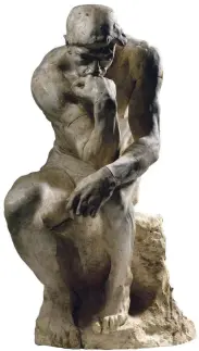  ??  ?? “The Thinker” Plaster (1880)