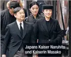  ?? ?? Japans Kaiser Naruhito und Kaiserin Masako