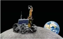  ?? ?? The UAE moon mission will land the Rashid Rover on the lunar surface.