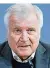  ?? FOTO: DPA ?? Bundesinne­nminister Horst Seehofer
(CSU)