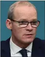  ??  ?? „ Simon Coveney said MPS need to make up their minds.