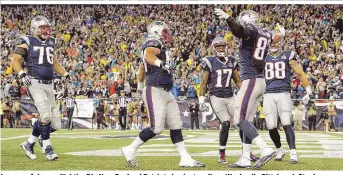  ??  ?? Immer erfolgsver­dächtig: Die New England Patriots besiegten diese Woche die Pittsburgh Steelers