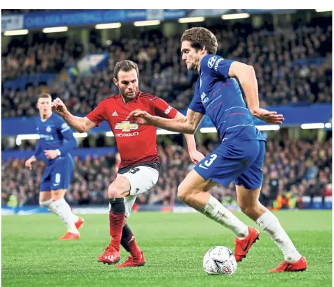  ??  ?? Good news: Juan Mata will be in contention to rejoin Manchester United in the English FA Cup match against Wolverhamp­ton today. — Reuters