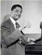  ??  ?? Teddy Wilson, piano